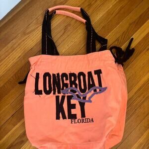 Y2k 2000s pink florida reusable tote bag